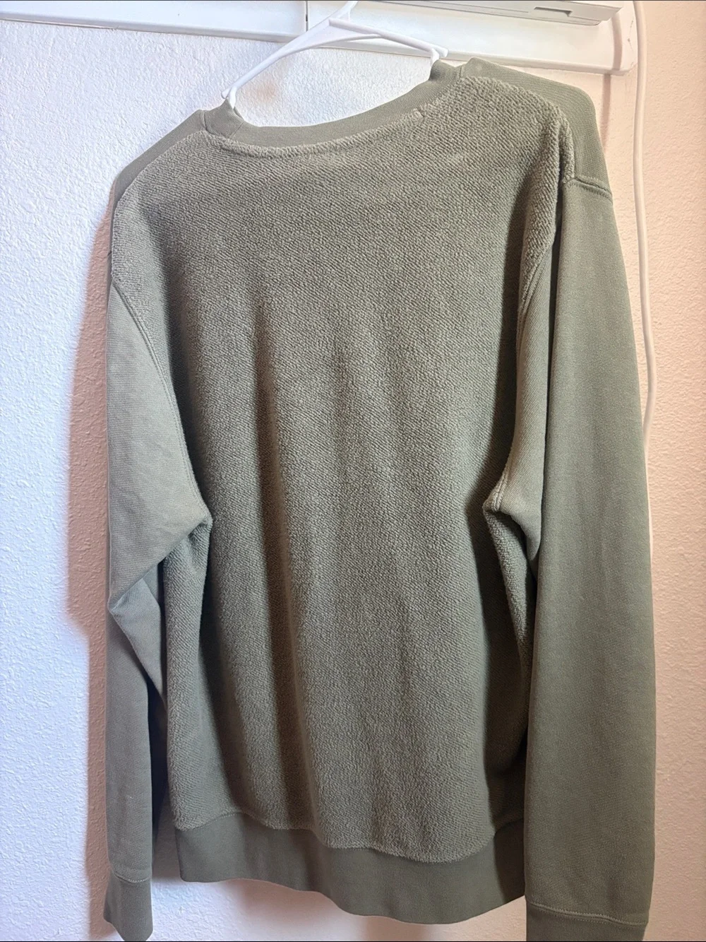 Nike Olive Green Logo Crew Sweatshirt